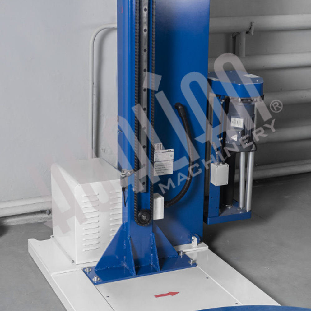 Паллетоупаковщик с моторизированной кареткой с престрейчем HL-1500