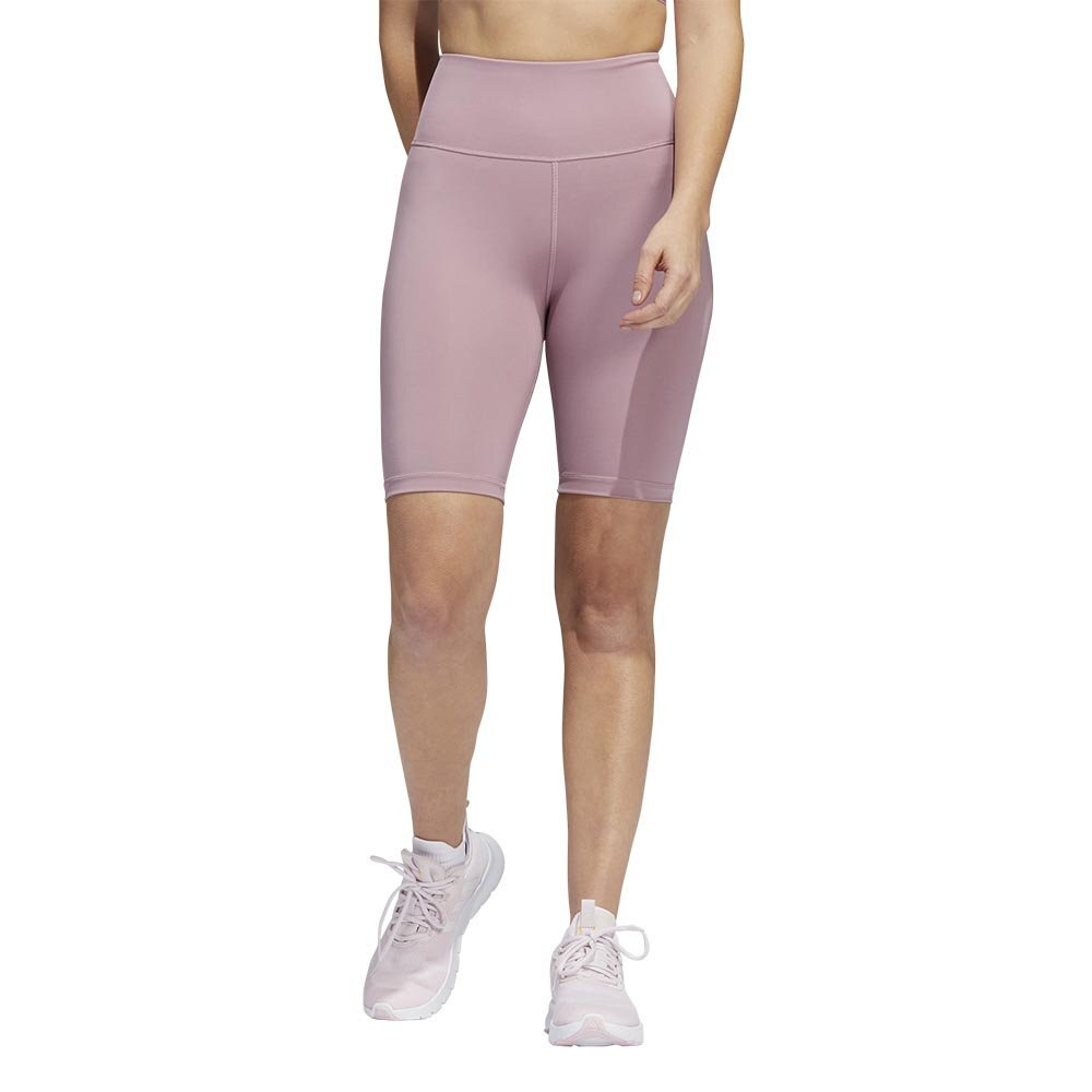 Баскетбольные женские шорты Women's adidas Optime Bike Shorts Pink