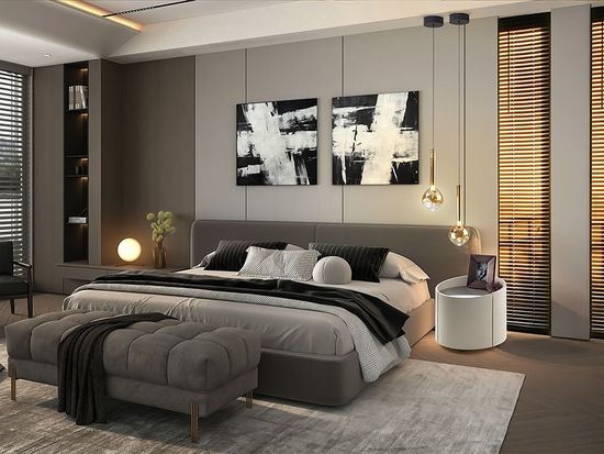 Iza Прикроватная тумбочка светлый хаки