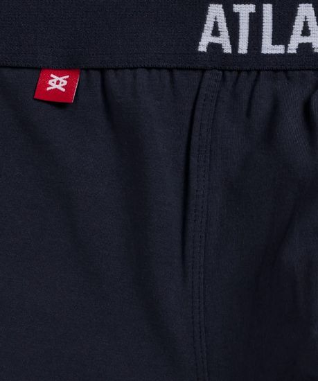 Трусы мужские боксеры (5шт), Atlantic 5SMH-004, голубой + темно-синий + светло-голубой + темно-голубой + голубой