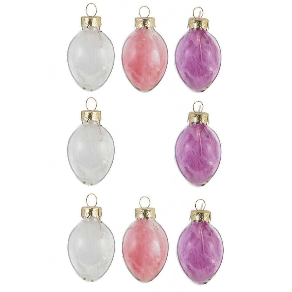 GAEM Набор из 8-ми изделий декоративных подвесных "Яйцо пасхальное" (3*4), L3,5 W3,5 H32 см