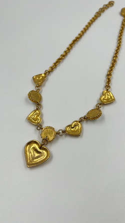 Колье с сердечками Sonia Rykiel