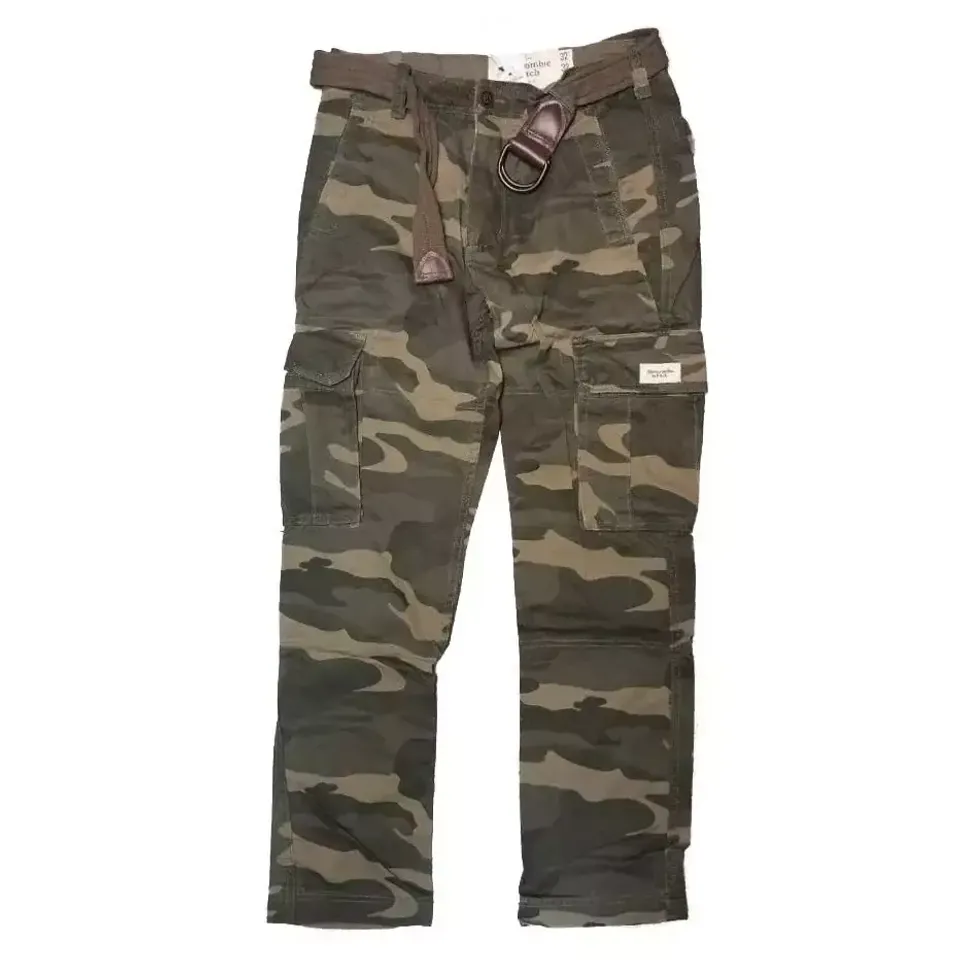 Брюки A&F классик (кмф зеленый)