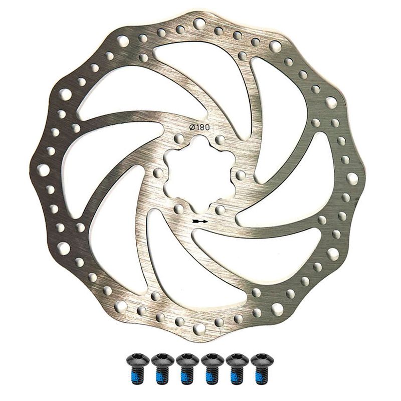 Тормозной диск (ротор) горного велосипеда Zoom 180 мм
