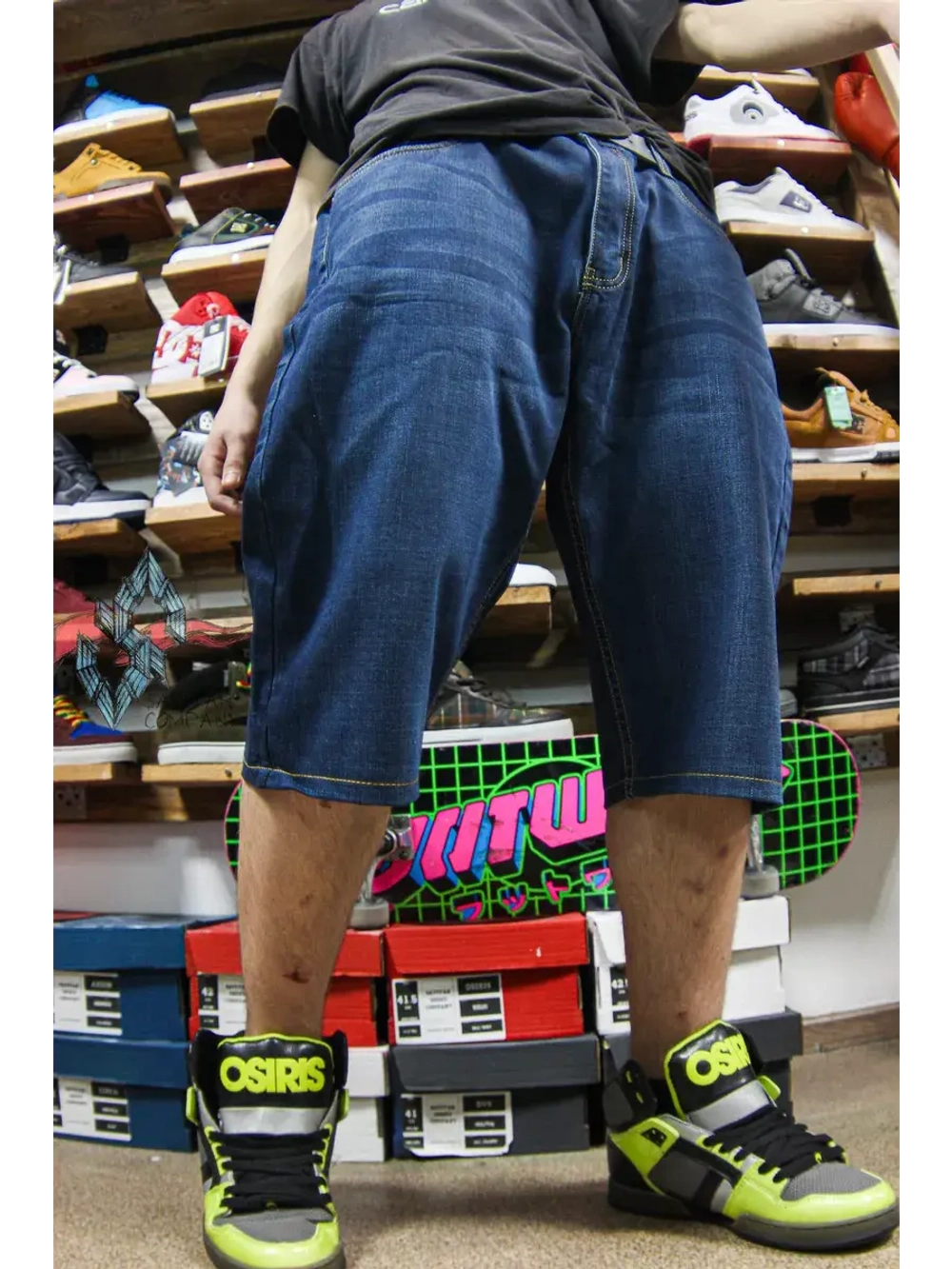 Шорты прямые широкие трубы от Savitar Shoes Company