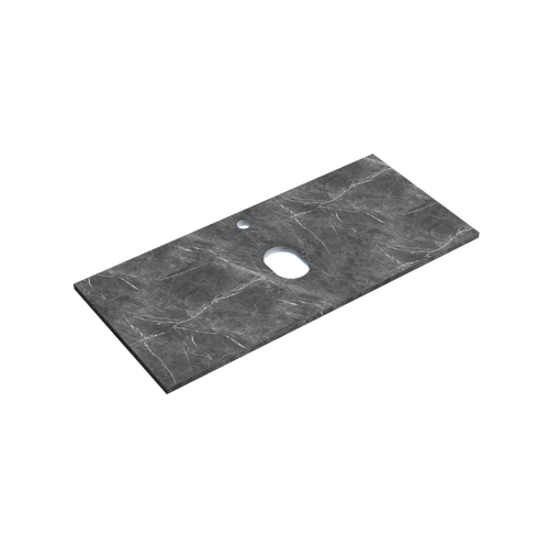 Sancos Столешница для ванной комнаты 1000х460 с отверстием под смеситель, цвет black sky, артикул TT100A1X