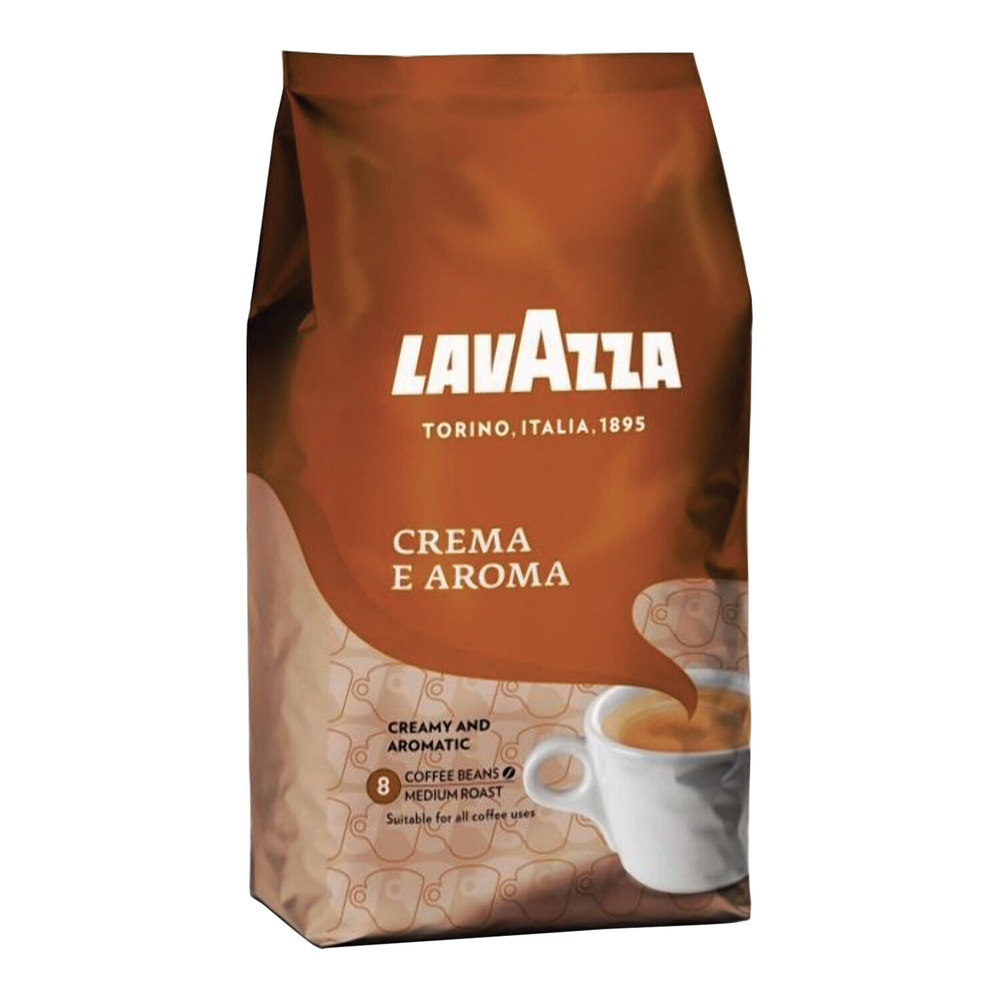 Кофе в зернах LAVAZZA «Crema E Aroma» 1 кг, ИТАЛИЯ