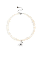 Колье "Horse Folk Pearl" Silver