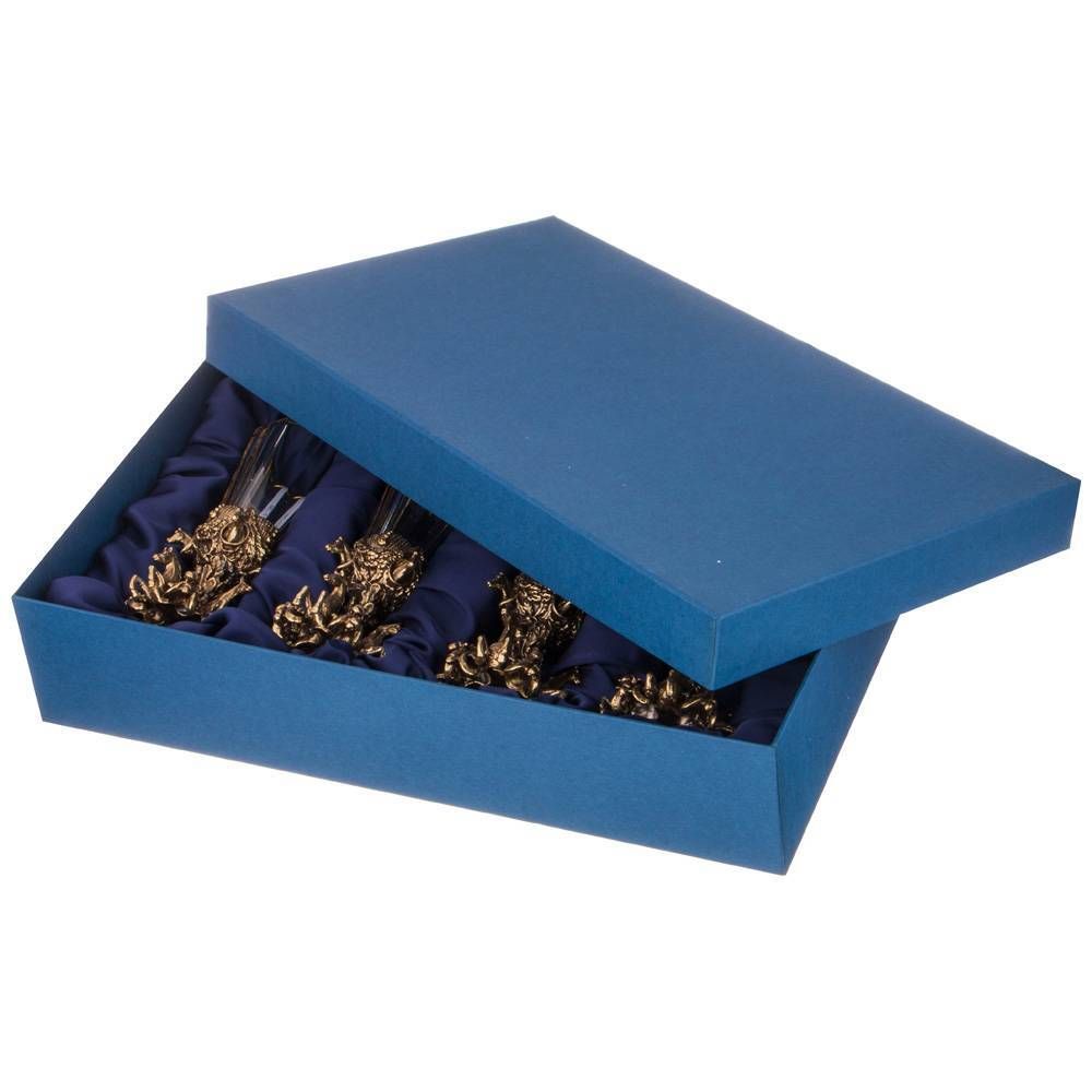 НАБОР ИЗ 4-Х ЛАФИТНИКОВ ДЛЯ ВОДКИ "ЛОШАДИ" 50 МЛ. (КОР=1НАБОР.)