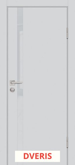 Межкомнатная дверь P-8 ПО молдинг кромка ABS с 2-х ст. (Агат/Лунный лакобель)