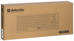 Клавиатура Defender Maro GK-325 серый