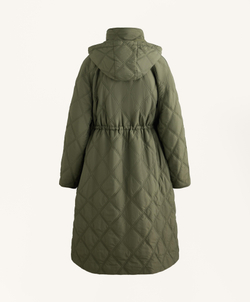 Oysho Водоотталкивающая стеганая куртка FELLEX® AEROGEL, хаки
