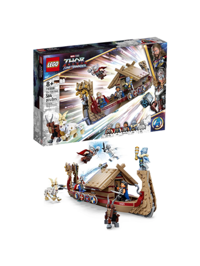 Конструктор Лего Марвел Тор: Козлиная лодка 76208 | LEGO Marvel Thor The Goat Boat набор по фильму Тор: Любовь и гром 8+