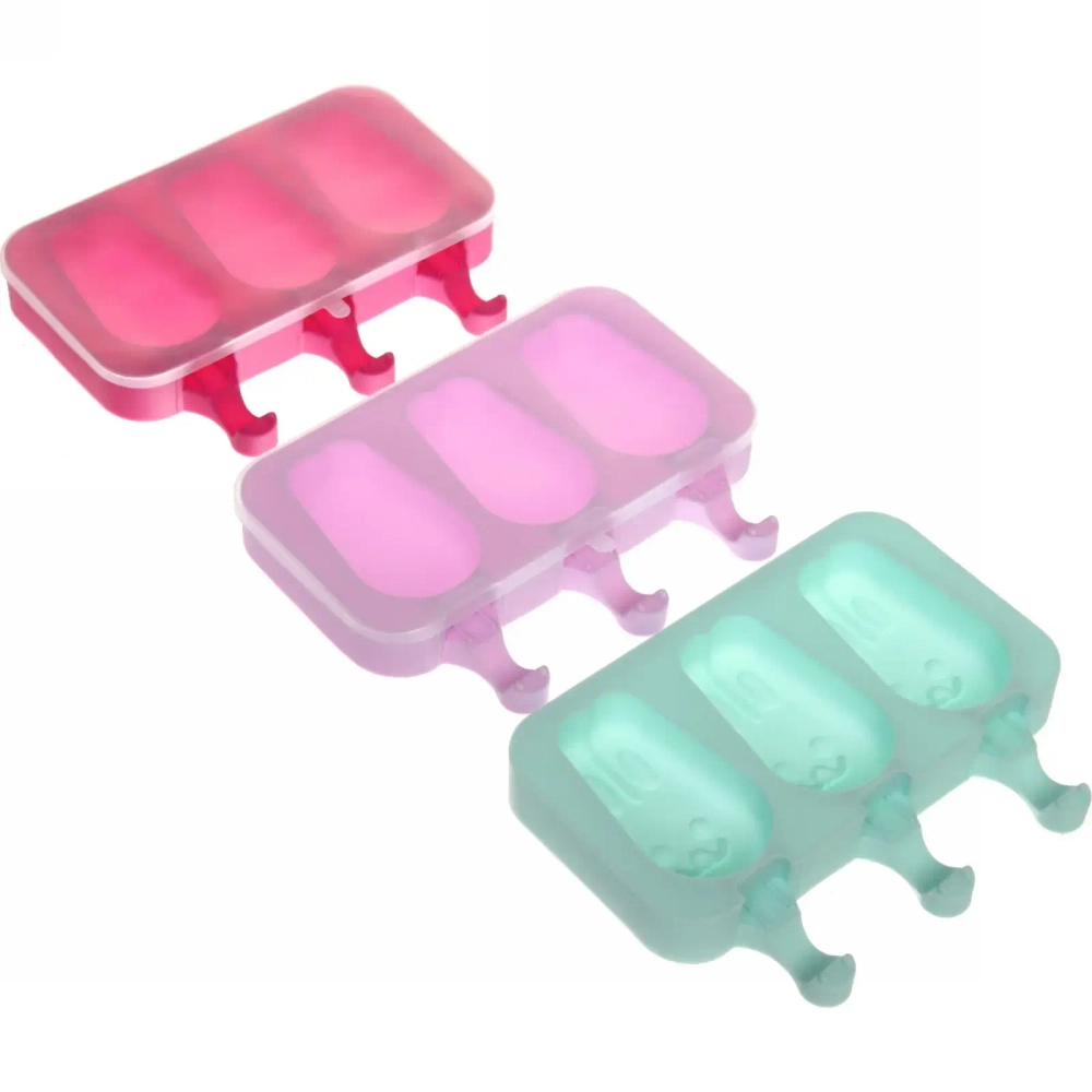 Форма для приготовления мороженого «Зайки» силиконовая 19,5*15см