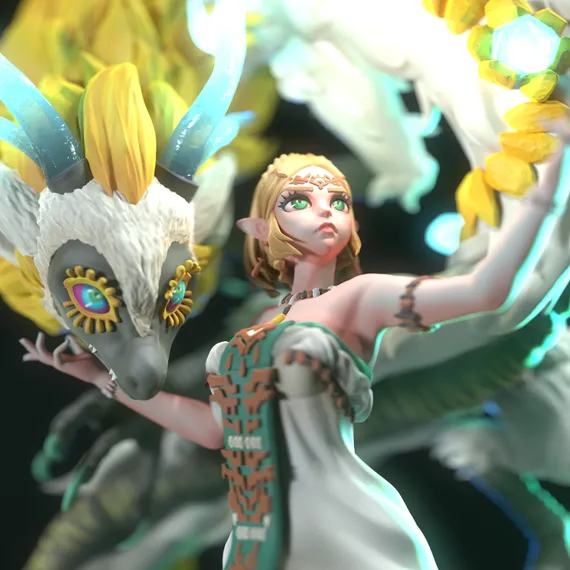 Princess Zelda Dragon - The Legend of Zelda