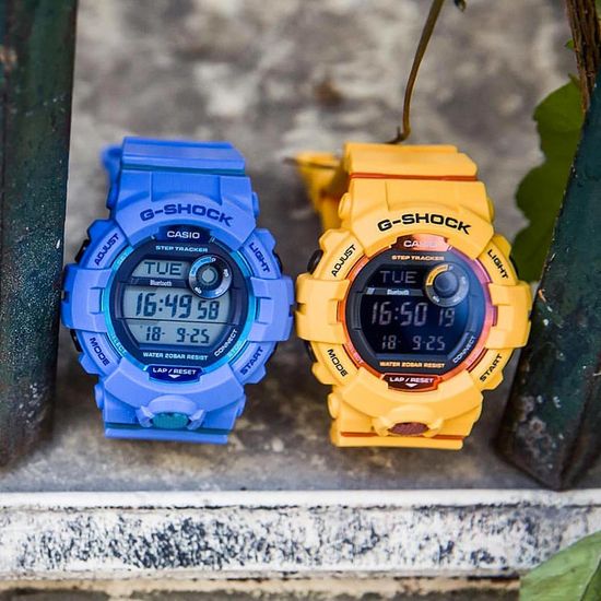 Наручные часы Casio G-SHOCK GBD-800-4ER с шагомером