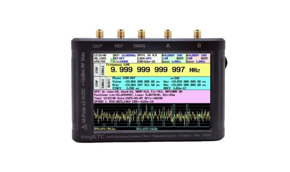 Частотомер портативный tinyGTC 12Ghz