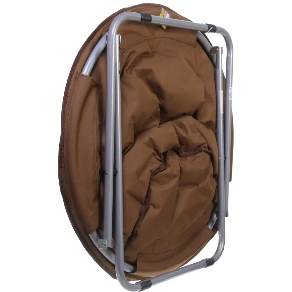 Кресло складное 75*60*75 см «Луна», кофейный ДоброСад