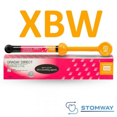 Gradia Direct XBW (4гр.) Градиа Директ XBW (экстра отбеленный) шпр., пломбировочный материал