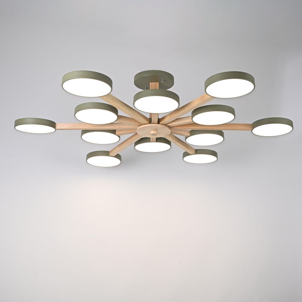 Потолочная Люстра Turna L12 Khaki By Imperiumloft