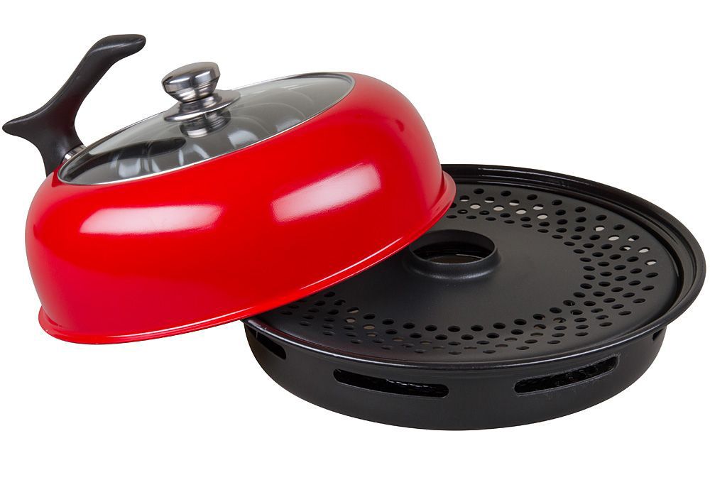 Сковорода гриль газ D512 ( из черных металлов эмалированные 7323940000)