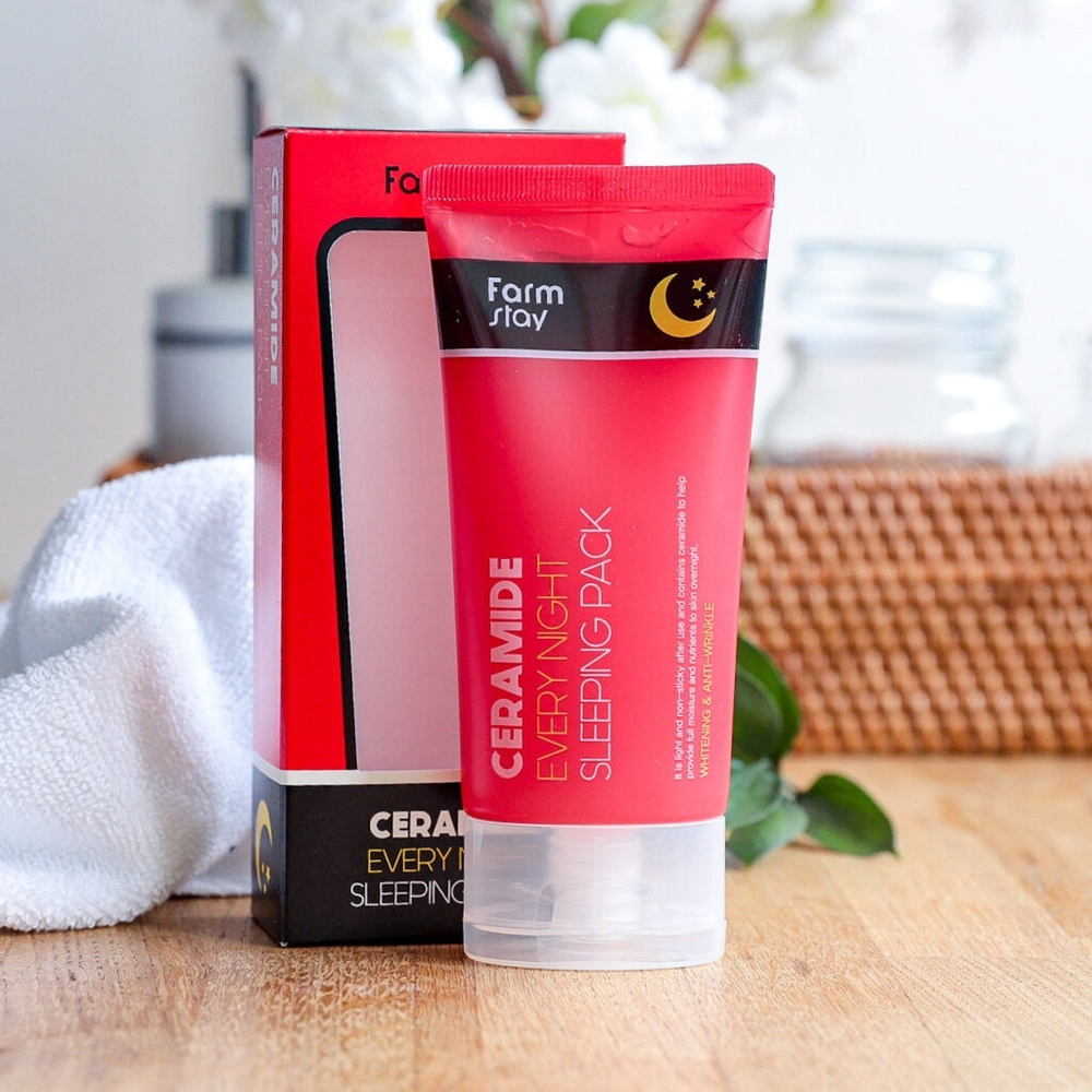 Ночная маска с керамидами FarmStay Ceramide Every Night Sleeping Pack