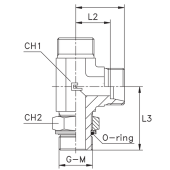Штуцер FRLG DL15 BSP 1/2 (корпус)