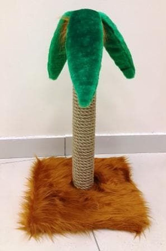 Когтеточка столбик Пальма квадратное основание., выс.63см  "Britan"