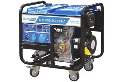 Дизельный генератор (5 кВт) TSS SDG 5000EHA