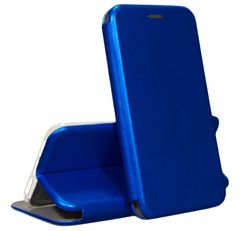 Чехол-книжка из эко-кожи Deppa Clamshell для Samsung Galaxy S22 (Синий)