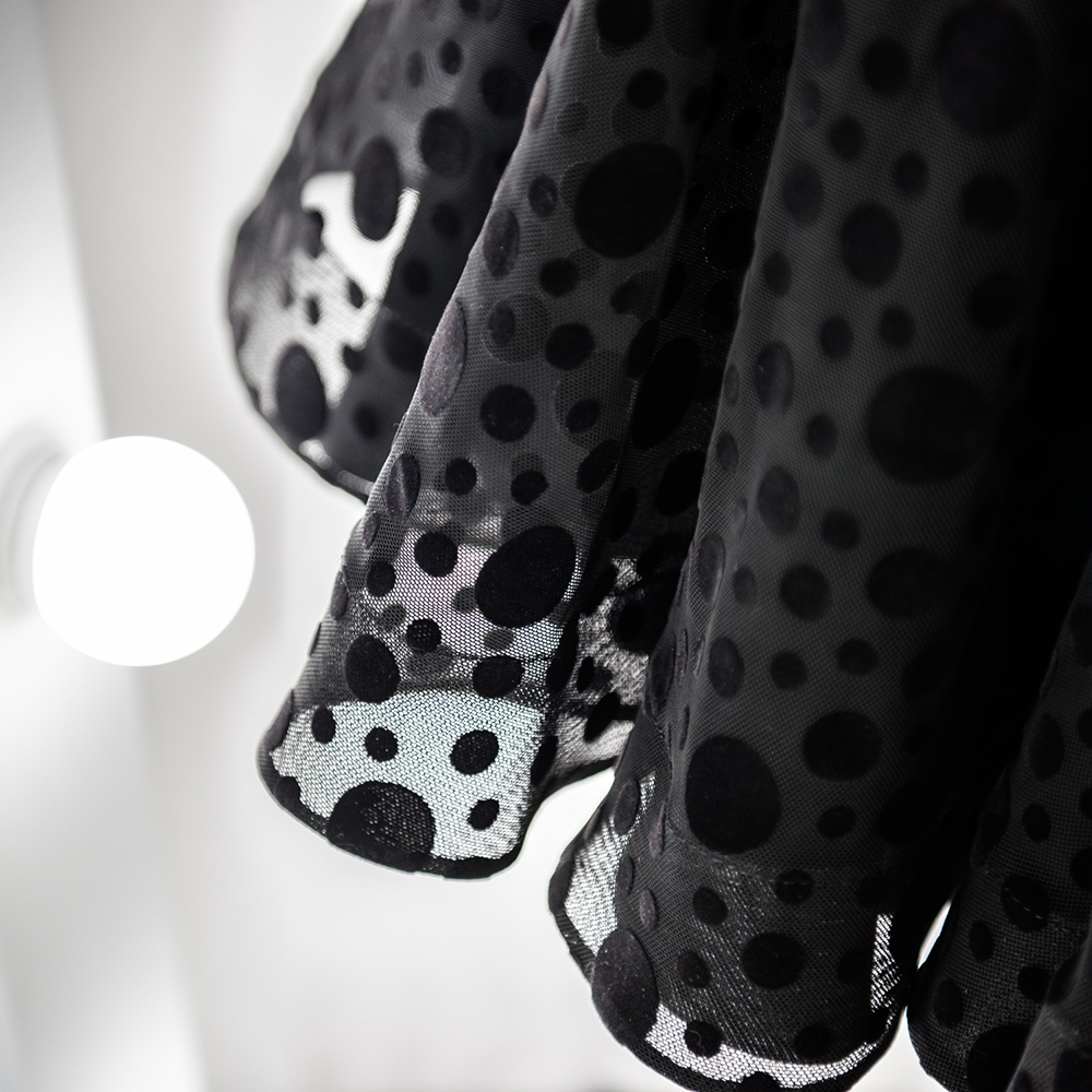 юбка в горошек