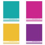 Тетрадь А5, 96 л., STAFF, клетка, офсет №2 ЭКОНОМ, обложка картон, ОДНОТОННАЯ, 1шт, 402324