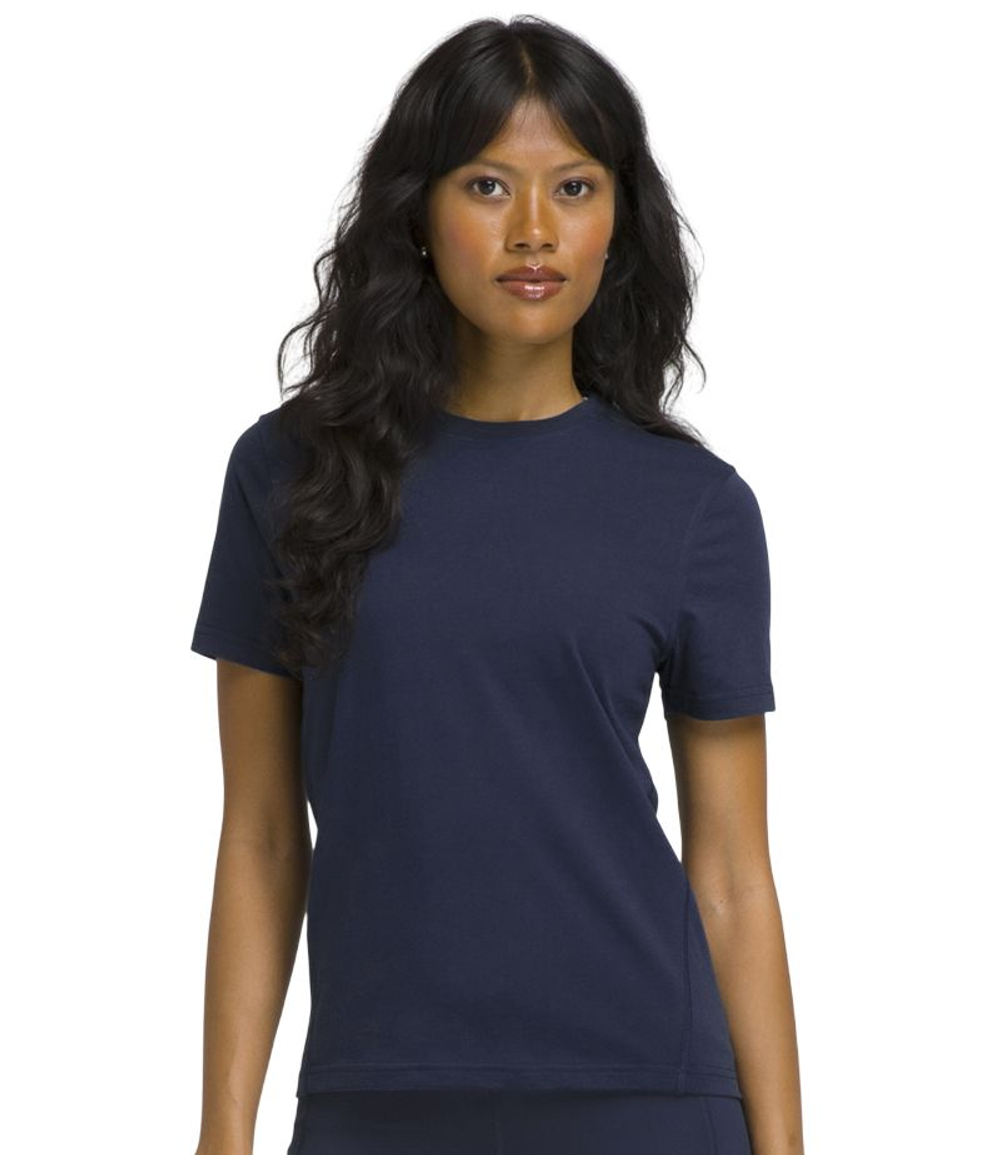 Женская теннисная футболка Wilson Team Graphic - classic navy