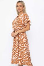 Платье Кристи (рыжее) П13869-35М LT Collection