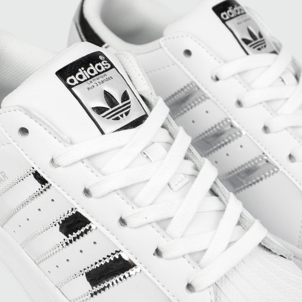 Кроссовки Adidas SuperStar Wmns White / Silver