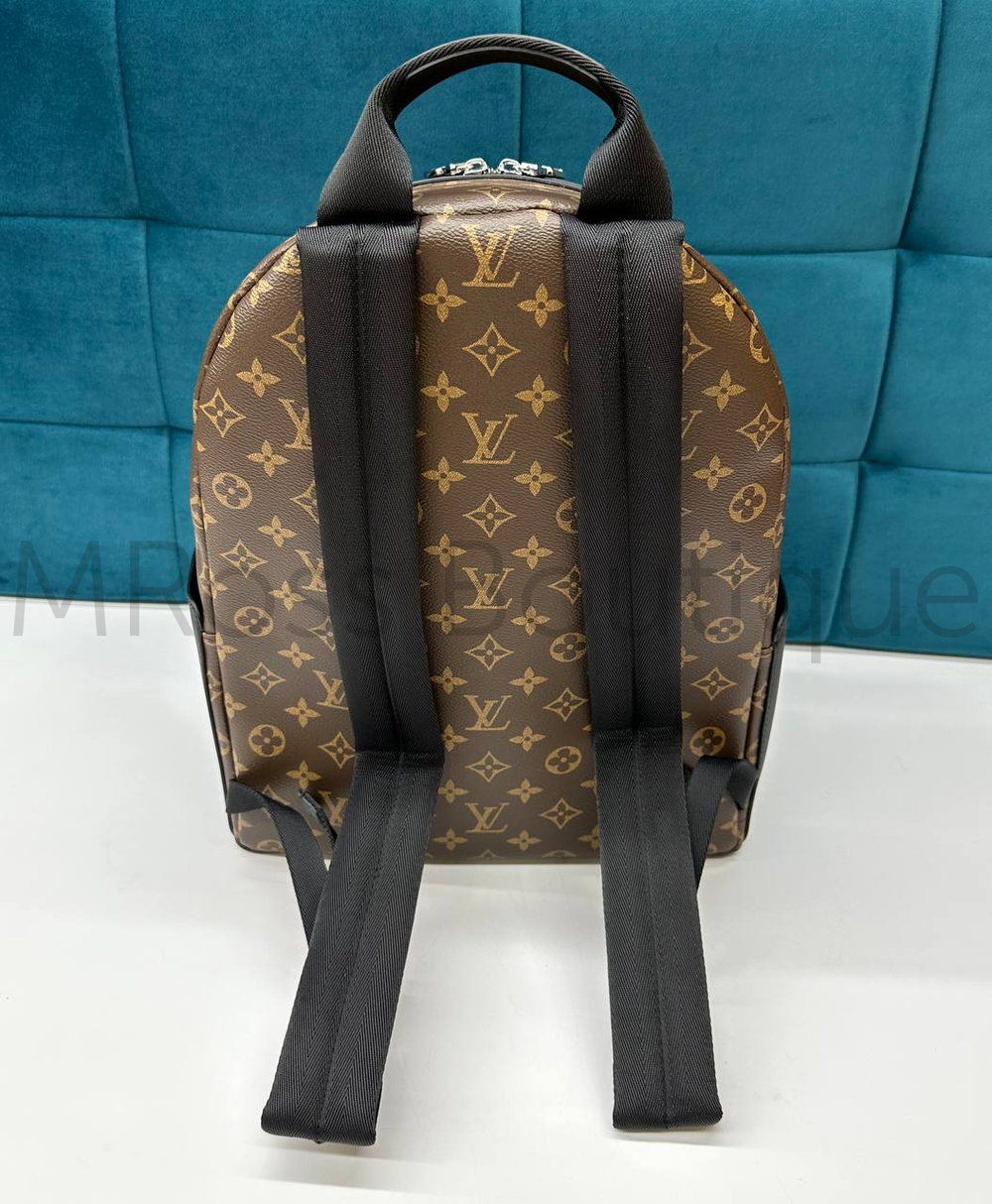 Мужской коричневый рюкзак Louis Vuitton Discovery PM с узором монограм