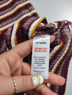 Платье Candy в полоску на 10 лет