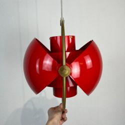 Подвесной светильник Louis Weisdorff Gubi Multi-lite Pendant Red