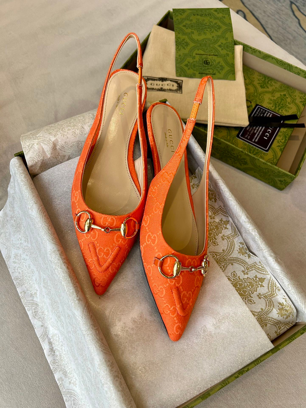Gucci Slingback Ballet Flat