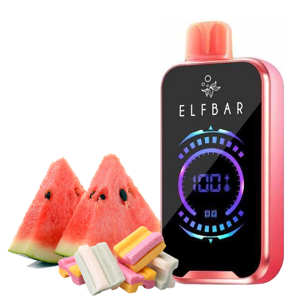 Elf Bar FS18000 - Watermelon Bubble Gum (5% nic)