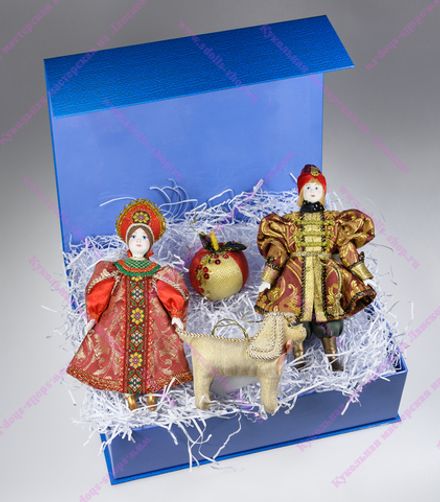 Набор ёлочных игрушек Спящая красавица