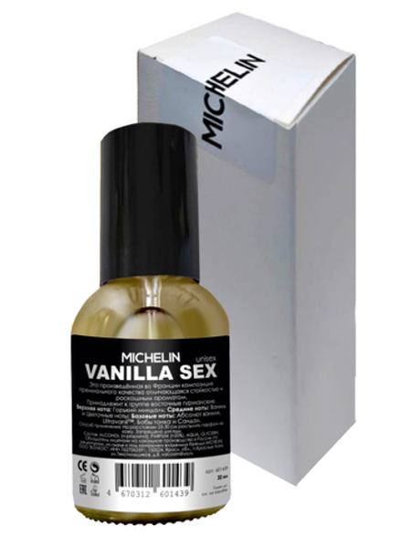 !MICHELIN Парфюмерная вода Vanilla Sex унисекс, 30мл.