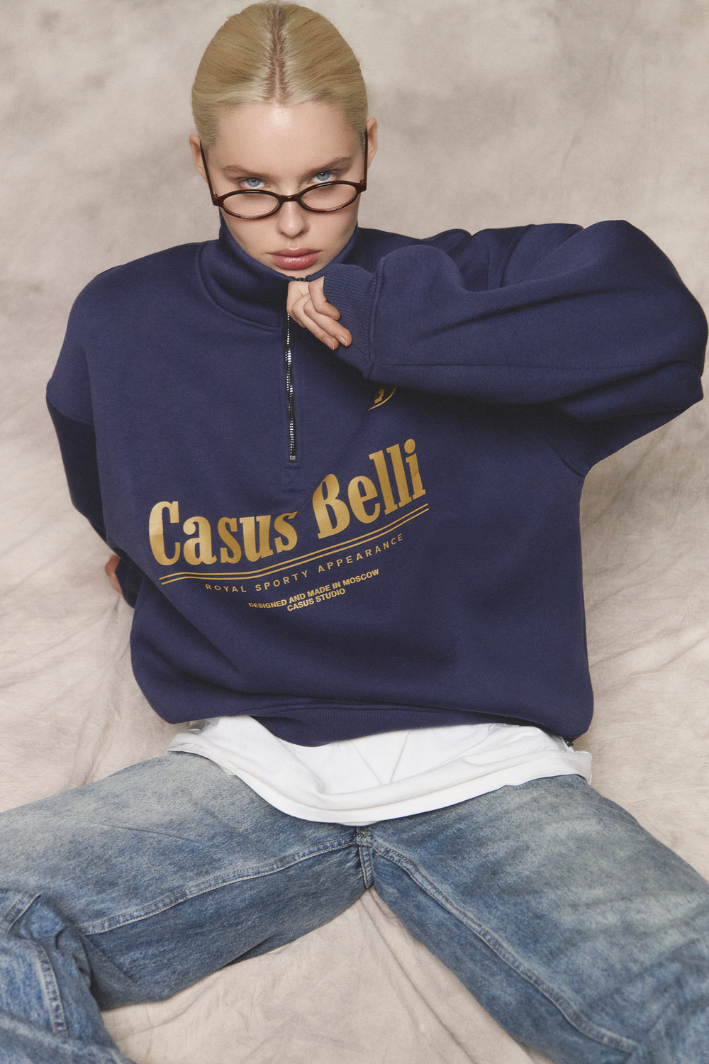 Анорак Chelsea темно-синий