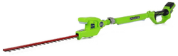 Кусторез штанговый аккумуляторный GREENWORKS G24PH51 24V, 51 см, с 1 АКБ 2Ач и ЗУ (2300707UA)