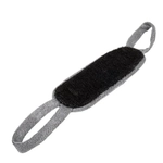 Мочалка из полипропилена Мужская двусторонняя, 37см (57х13см с ручками), medium/hard, д