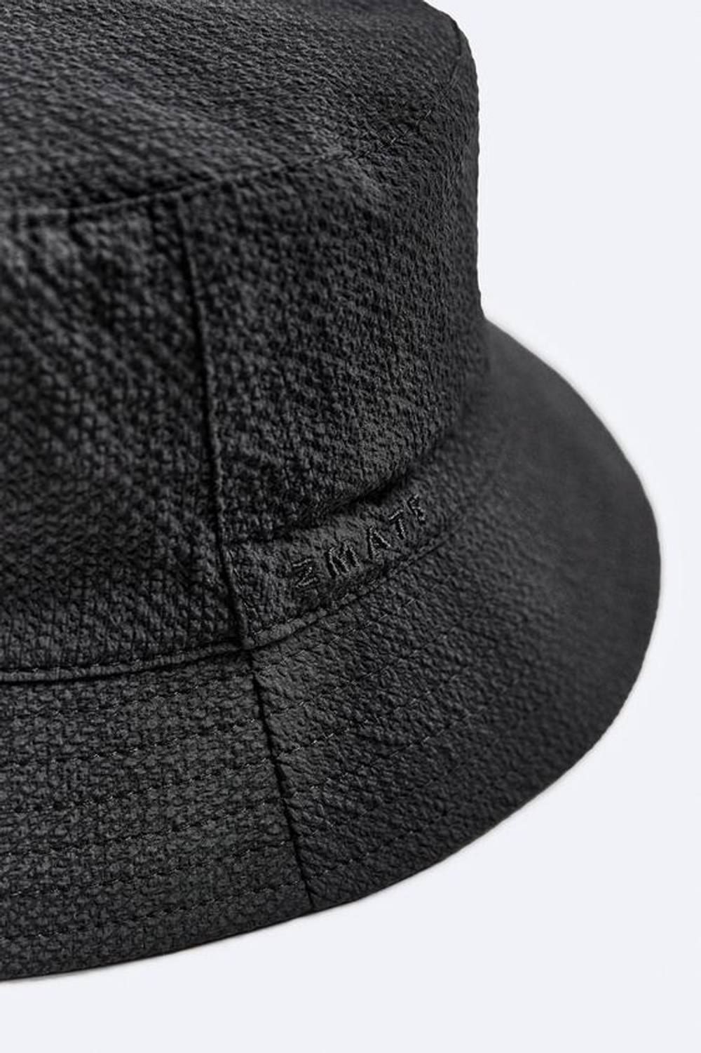 ZARA ПАНАМА С РЕЛЬЕФНЫМ УЗОРОМ, ЧЕРНЫЙ