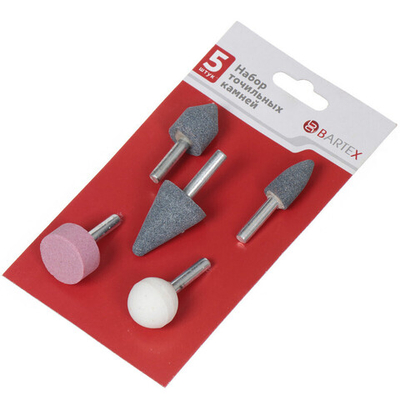 Точильный камень для дрели Bartex, 5 шт, шт