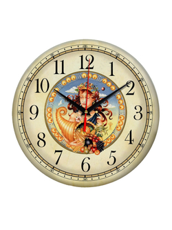 Часы настенные "Знаки зодиака в круге" Дева