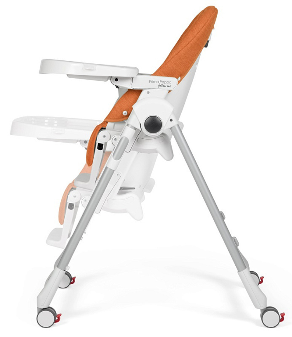 Стульчик для кормления Peg Perego Prima Pappa Follow Me Wonder Orange New