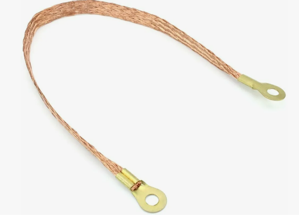 Масса косичка 60см медная